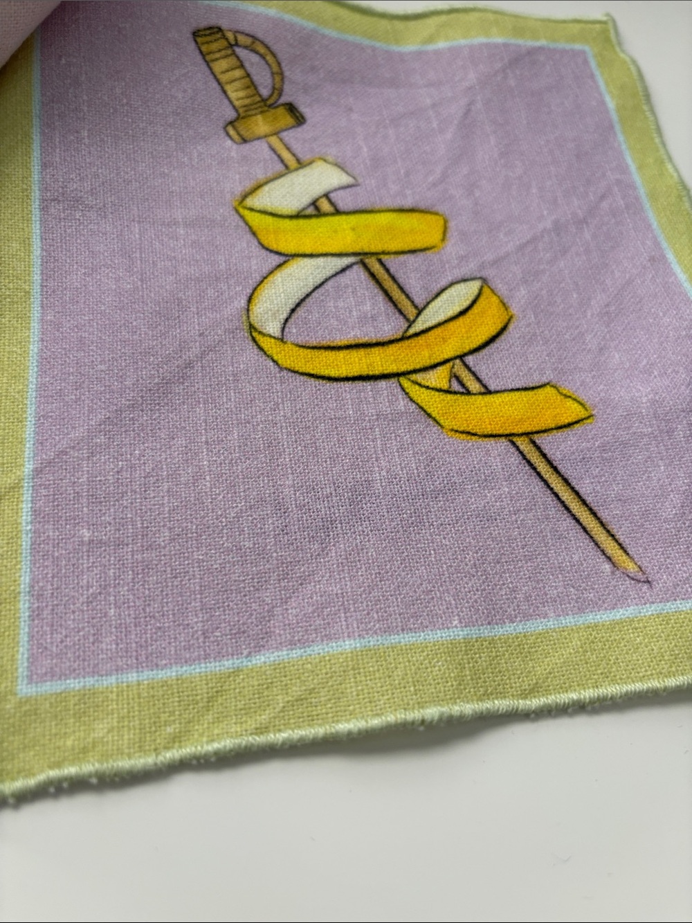 Anthropologie Saluti SET OF4 New Bar Cocktail Napkins - Picture 4 of 7
